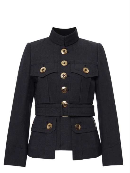Marc Jacobs Jackets & Blazers - Stunning Marc Jacobs Womens Denim Military-Style Belted Jacket